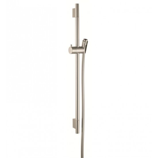 Hansgrohe 28632 Unica S 28 1/4" Wallbar with Techniflex Hose in Chrome