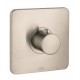 Hansgrohe 34714 Axor Citterio M 6 3/4" Highflow Thermostatic Trim with Metal Knob Handle