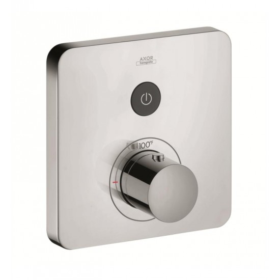 Hansgrohe 36705 Axor ShowerSelect 6 3/4" SoftCube Thermostatic 1-Function Trim