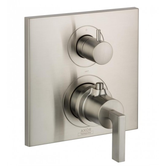 Hansgrohe 39700 Axor Citterio 6 3/4" Thermostatic Trim with Volume Control