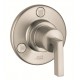 Hansgrohe 39931 Axor Citterio 4 1/4" Trio/Quattro Diverter Trim with Lever Handle