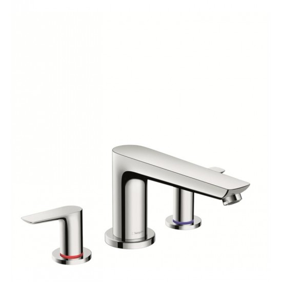 Hansgrohe 71747 Talis E 8 1/4" Three Hole Widespread/Deck Mounted Roman Tub Set Trim with Lever Handle
