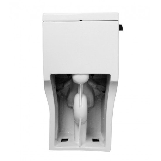 ONE PIECE ELONGATED TOILET "SANTORINI" AT-003S-WH