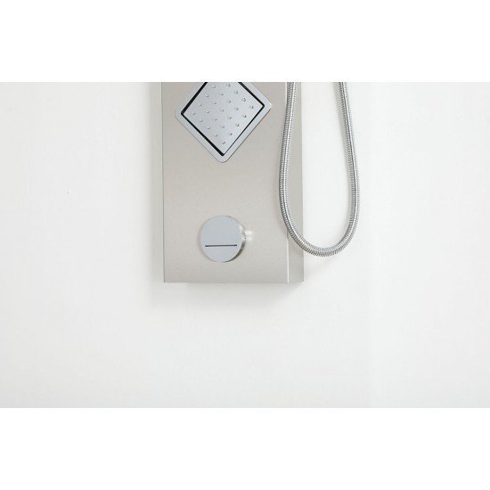 SHOWER PANEL "PALERMO" ASP-1255-SS, NEW