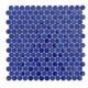 CRYSTAL COBALT BLUE CIRCLES