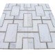 MOD LUX STATUARY ATHENS GRAY & ORIENTAL WHITE HONED