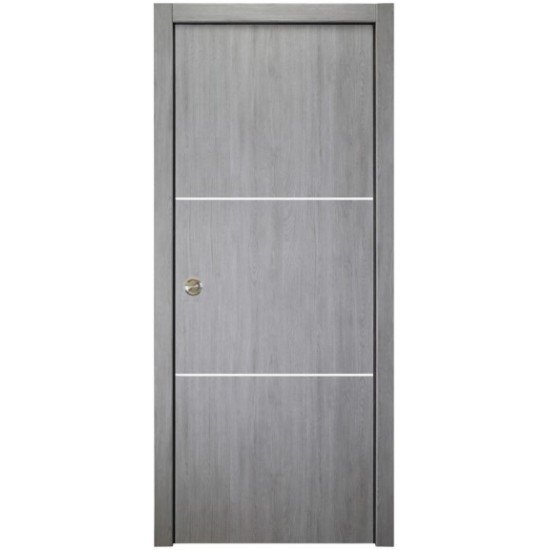 Nova Italia Flush 06 Light Grey Laminate Interior Door