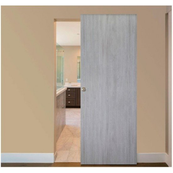 Nova Italia Flush 01 Light Grey Laminate Interior Door