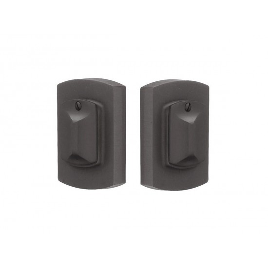 Emtek Sandcast Bronze #4 Deadbolt Flat Black Bronze Patina FB