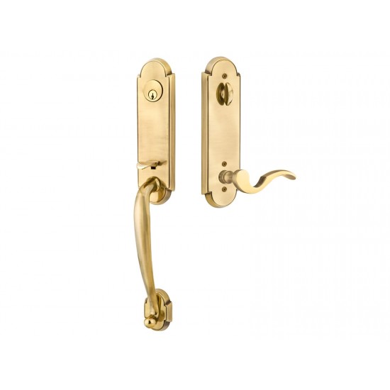 Emtek Charleston Mortise Entry Handleset French Antique US7