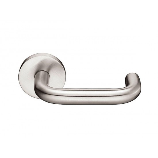 Emtek Cologne Lever Brushed Stainless Steel