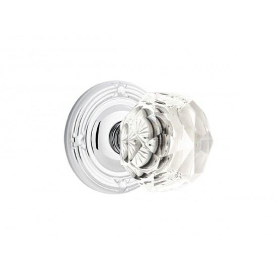 Emtek Diamond Crystal Knob Polished Chrome US26