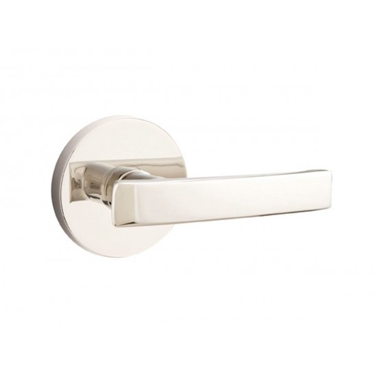 Emtek Geneva Lever Polished Nickel US14