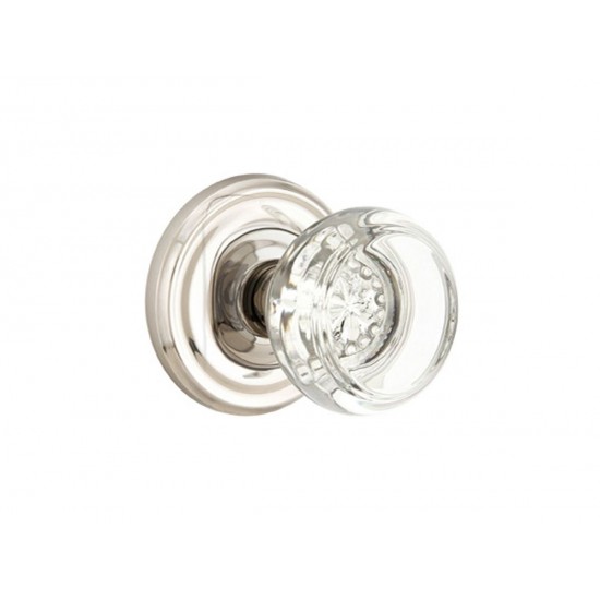 Emtek Georgetown Crystal Knob Polished Nickel US14