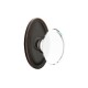 Emtek Hampton Crystal Knob Oil Rubbed Bronze US10B