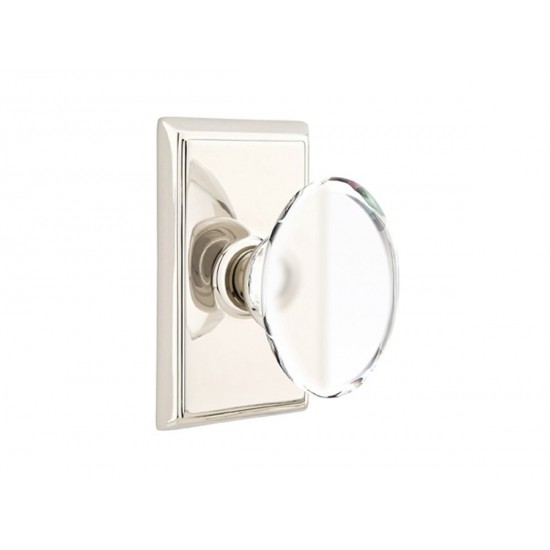 Emtek Hampton Crystal Knob Polished Nickel US14