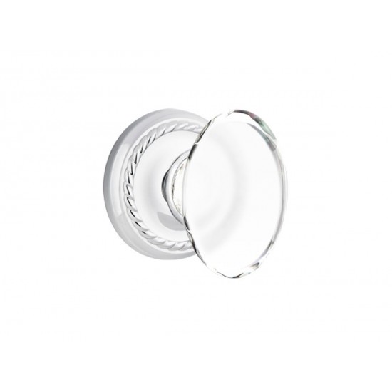 Emtek Hampton Crystal Knob Polished Chrome US26