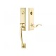 Emtek Harrison Mortise Entry Handleset Polished Brass US3