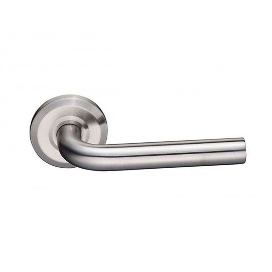 Emtek Kiel Lever Brushed Stainless Steel