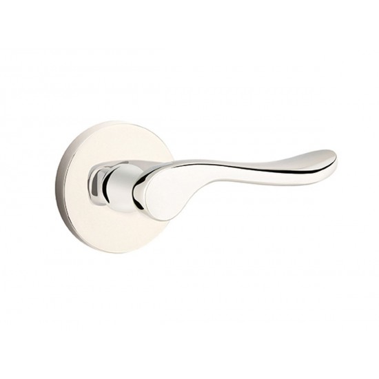 Emtek Luzern Lever Polished Nickel US14