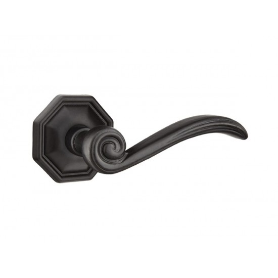 Emtek Medici Lever Flat Black Bronze Patina FB