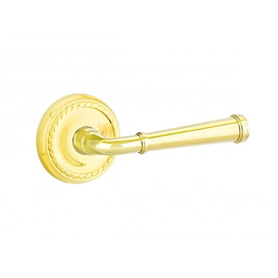 Emtek Merrimack Lever Polished Brass US3