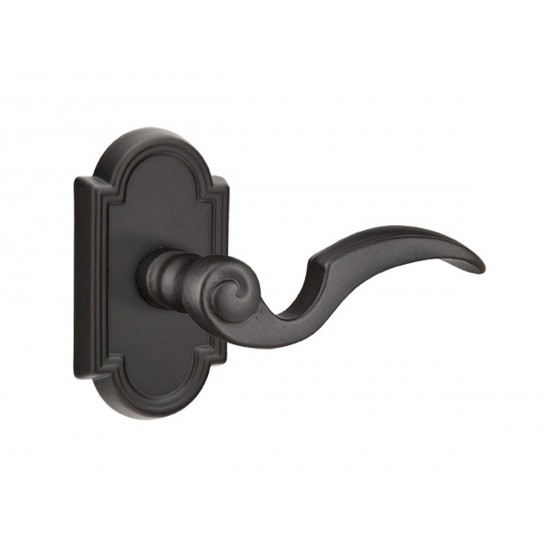 Emtek Napoli Lever Flat Black Bronze Patina FB