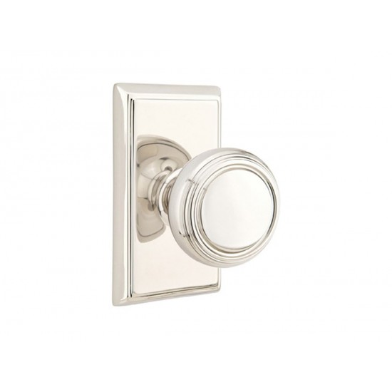 Emtek Norwich Brass Knob Polished Nickel US14