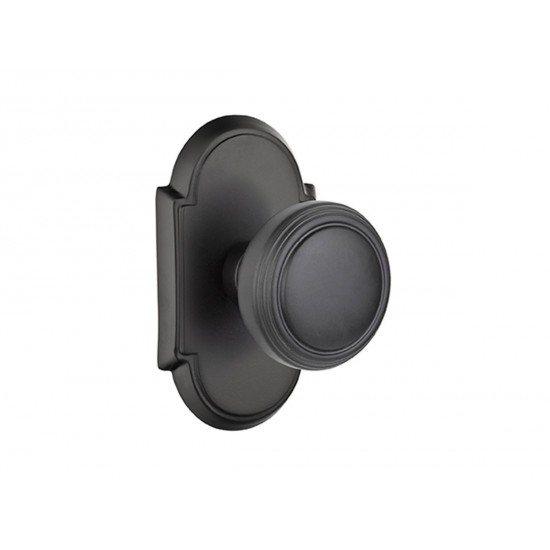 Emtek Norwich Brass Knob Flat Black US19