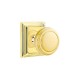 Emtek Norwich Brass Knob Polished Brass US3