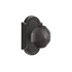 Emtek Octagon Knob Flat Black Bronze Patina FB