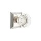 Emtek Old Town Clear Crystal Knob Polished Nickel US14