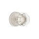 Emtek Old Town Clear Crystal Knob Satin Nickel US15