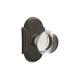 Emtek Providence Crystal Knob Oil Rubbed Bronze US10B