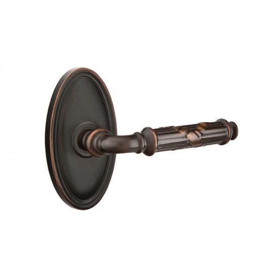 Emtek Ribbon & Reed Lever Oil Rubbed Bronze US10B