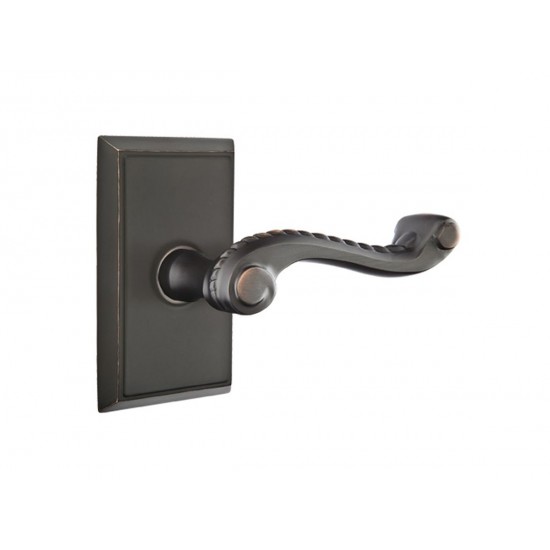 Emtek Rope Lever Oil Rubbed Bronze US10B