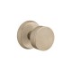 Emtek Round Knob Tumbled White Bronze TWB