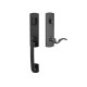 Emtek Sonoma Mortise Entry Handleset Flat Black Bronze Patina FB