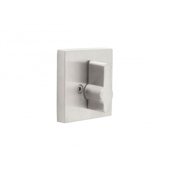 Emtek Square Deadbolt Brushed Stainless Steel