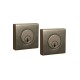 Emtek Brass Square Deadbolt Oil Rubbed Bronze US10B