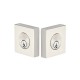 Emtek Brass Square Deadbolt Satin Nickel US15