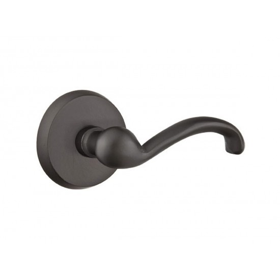 Emtek Teton Lever Flat Black Bronze Patina FB