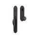 Emtek Topeka Mortise Entry Handleset Flat Black Bronze Patina FB