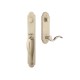 Emtek Topeka Mortise Entry Handleset Tumbled White Bronze TWB