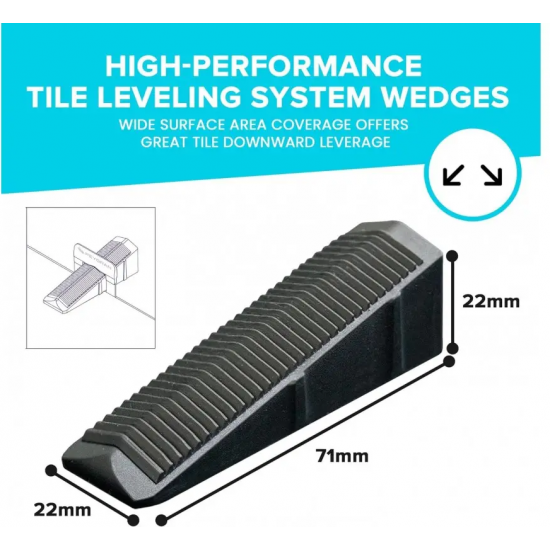 WEDGE LEVELING SYSTEM LS COMPACT 200 UNITS