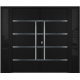Nova Inox S3 Black Modern Exterior Double Door