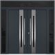 Nova Inox S2 Gray Modern Exterior Double Door
