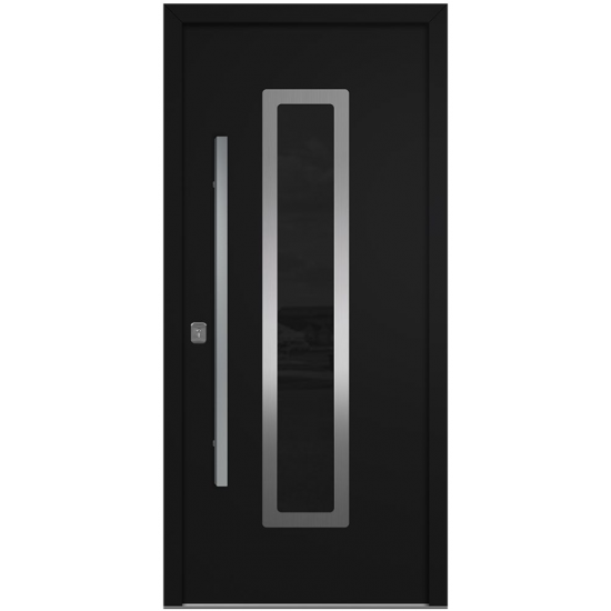 Nova Inox S1 Black Modern Exterior Door