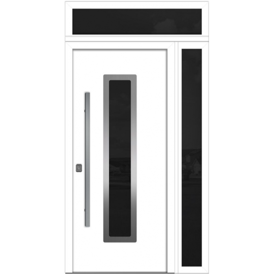 Nova Inox S1 White Modern Exterior Door