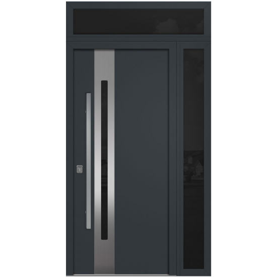 Nova Inox S2 Gray Modern Exterior Door
